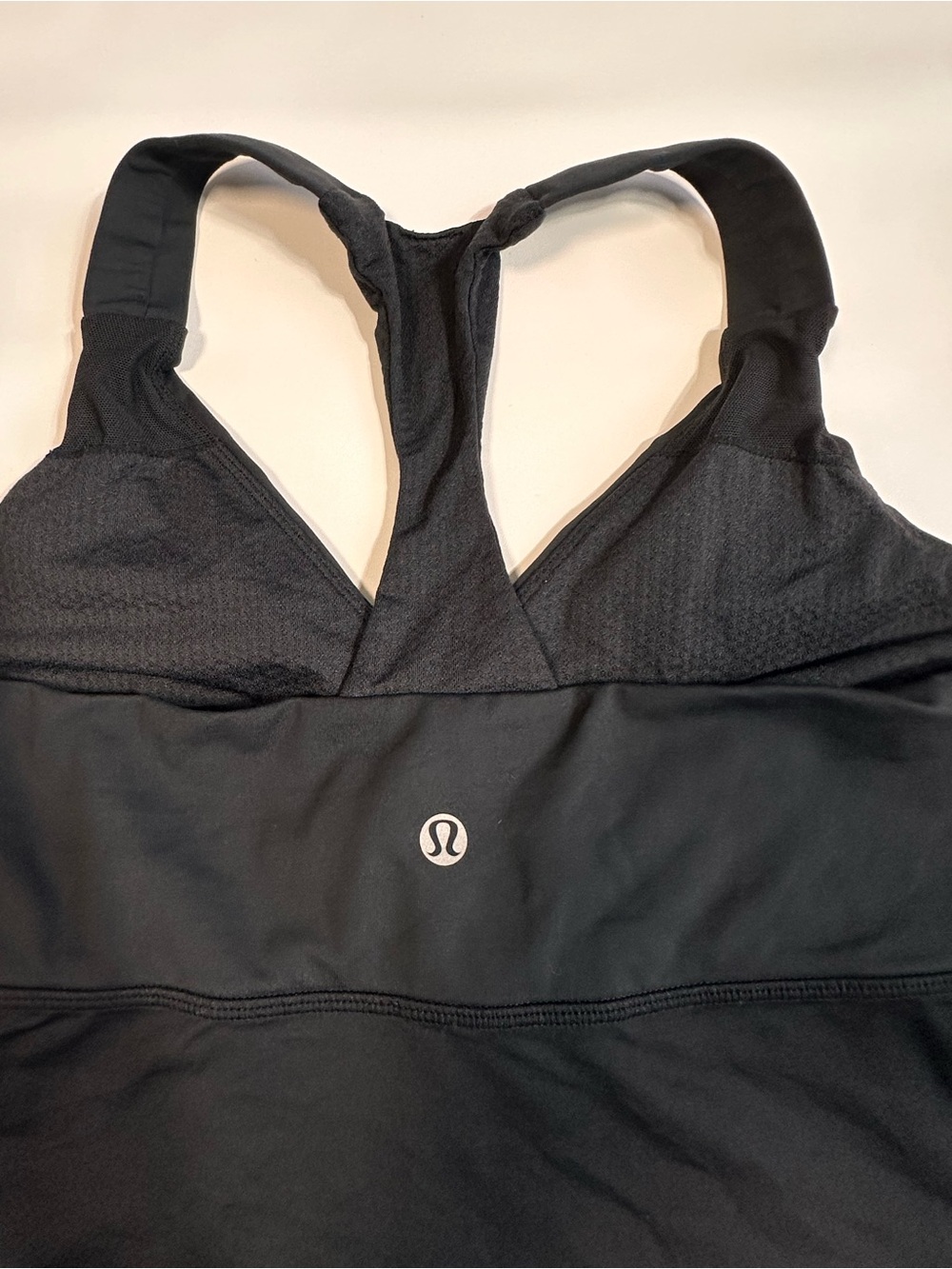 lululemon athletica Black Racerback Tank with Built-In Support - Picture 2 of 5